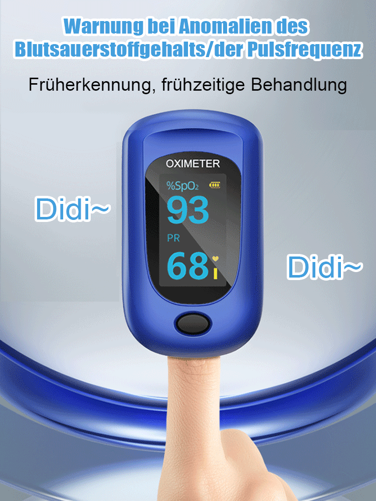 【Unverzichtbar für Zuhause】Fingerclip-Haushaltsmonitor