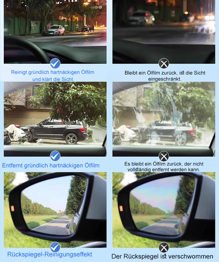 Entfettungsstarkes Reinigungstuch