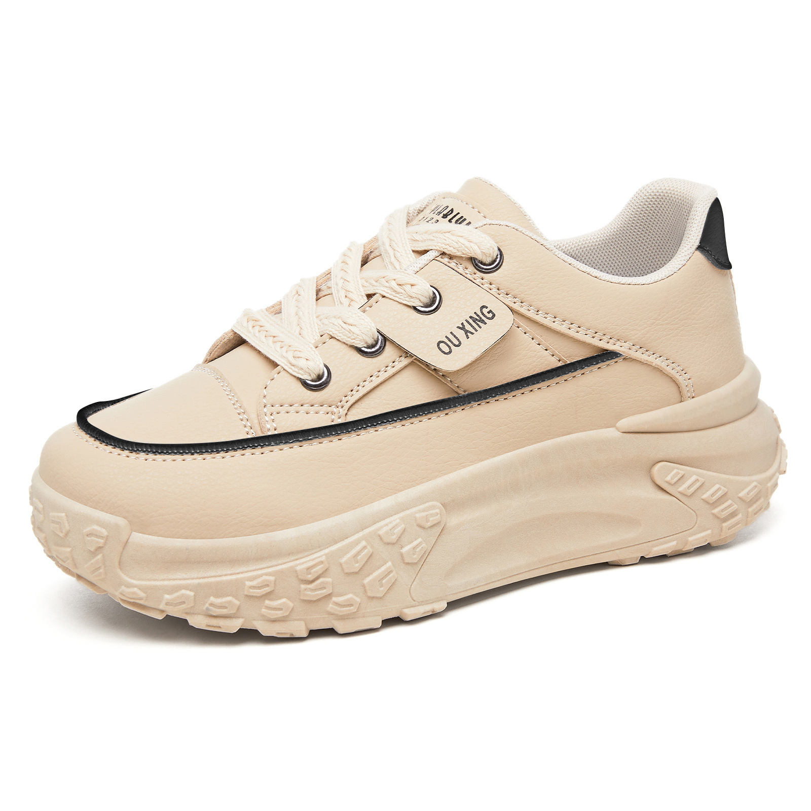 Thick Bottom Casual Women's Höhe zunehmende Schuhe