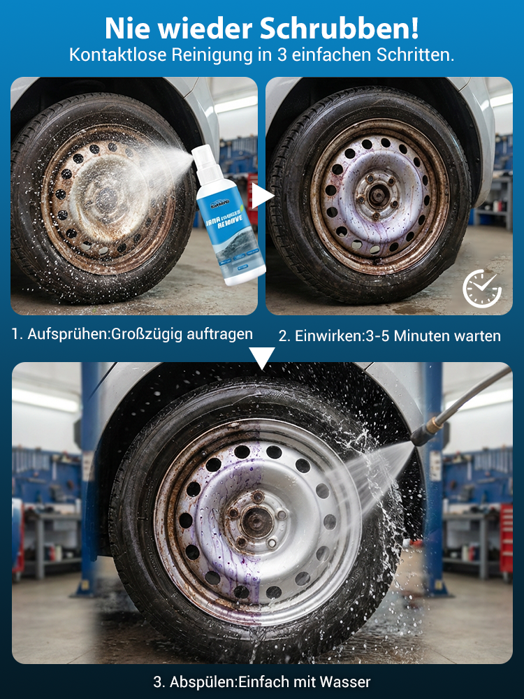 Rostfrei in 3 Sekunden! Löst Rost und erneuert Metall sofort. Über 1 Mio. mal weltweit verkauft！