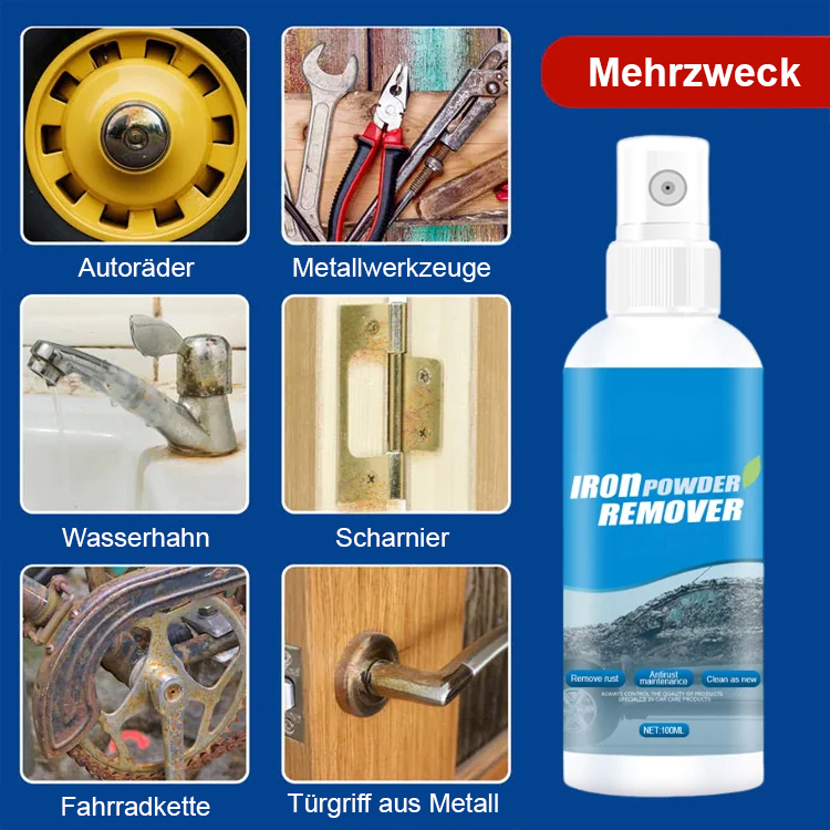 Rostfrei in 3 Sekunden! Löst Rost und erneuert Metall sofort. Über 1 Mio. mal weltweit verkauft！