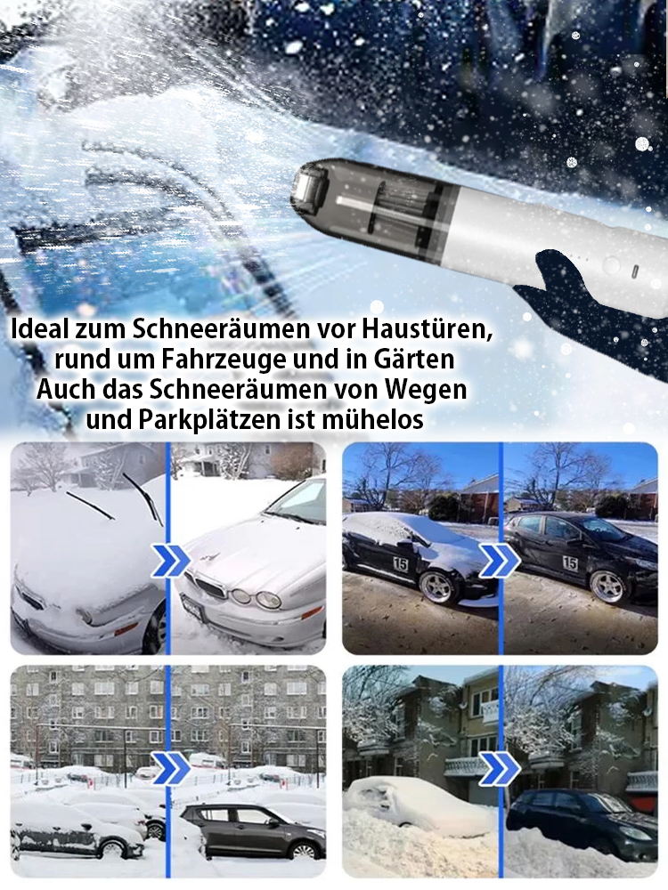 Kabelloser Mini-Autostaubsauger [Saug- und Blasfunktion]
