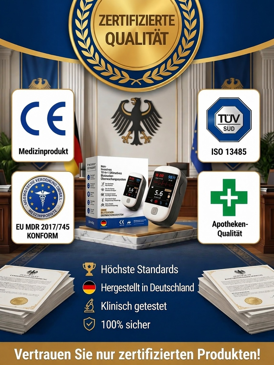 Puls-Oximeter zur Überwachung der Sauerstoffsättigung und der Herzfrequenz