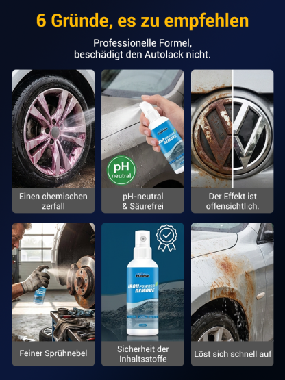 Rostfrei in 3 Sekunden! Löst Rost und erneuert Metall sofort. Über 1 Mio. mal weltweit verkauft！