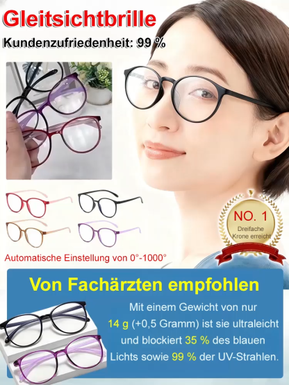 Ultraleichte Lesebrille mit integriertem Blaulichtfilter