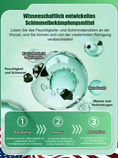 ✅👨‍⚕️【Nie wieder Wände streichen】Deutschlands Nr.1 Bio-Schimmel-Killer