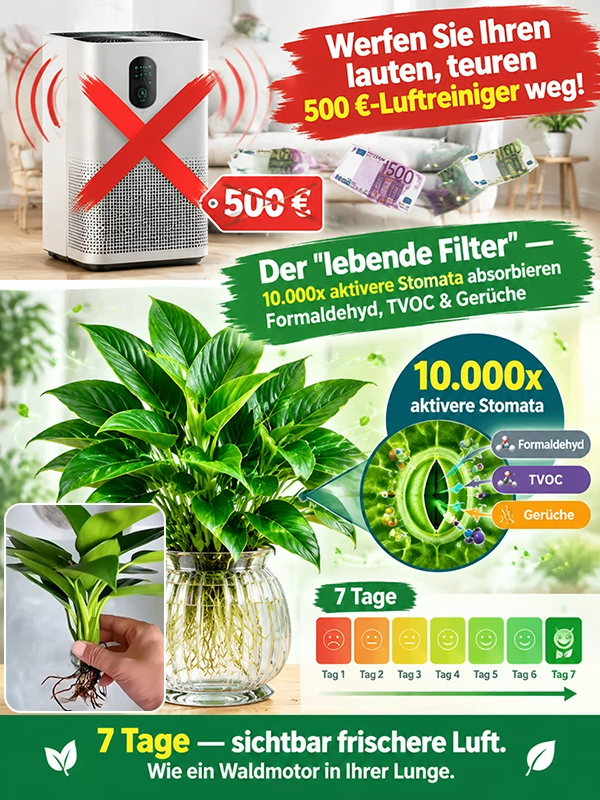 🍃✅Philodendron “Imperial” mit 99% Überlebensrate! 50x stärkere Luftreinigung! 