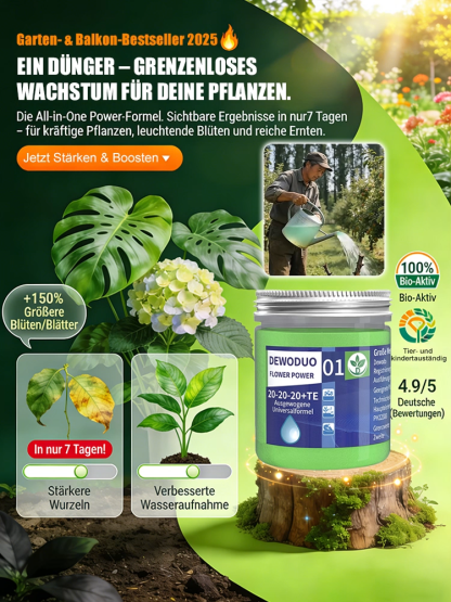 【Wurzelpflege und kräftige Keimlinge】Mehrzweck-Gartendünger