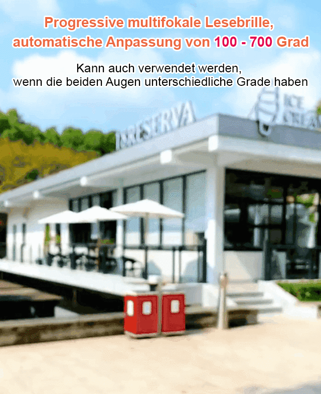 [Ultraleichte Sport-] Lesebrille mit intelligentem Zoom