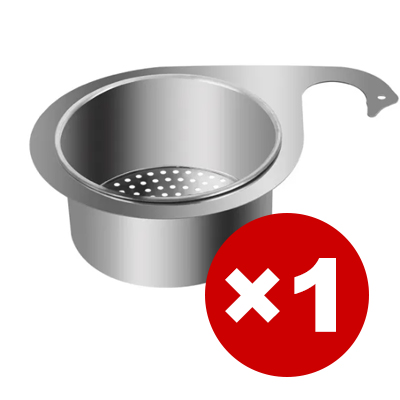 💯✅【Ein Muss für jedes Zuhause】Abtropfkorb aus 304 Edelstahl