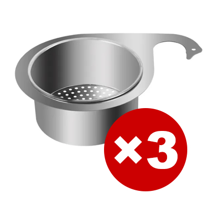 💯✅【Ein Muss für jedes Zuhause】Abtropfkorb aus 304 Edelstahl
