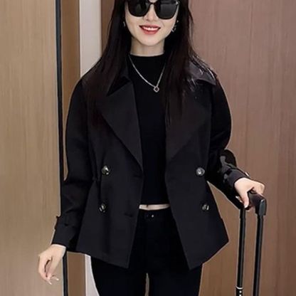 【브랜드 인기 상품】패셔너블한 슬림핏 숏 재킷