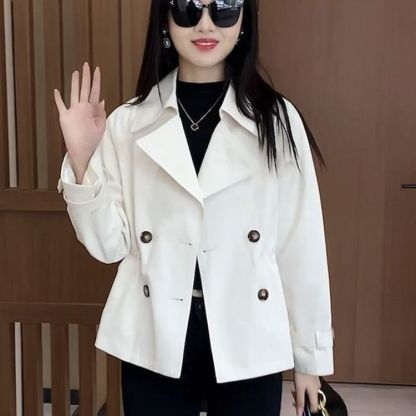【브랜드 인기 상품】패셔너블한 슬림핏 숏 재킷