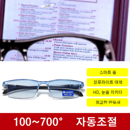 새로운 스마트 줌 그라데이션 돋보기