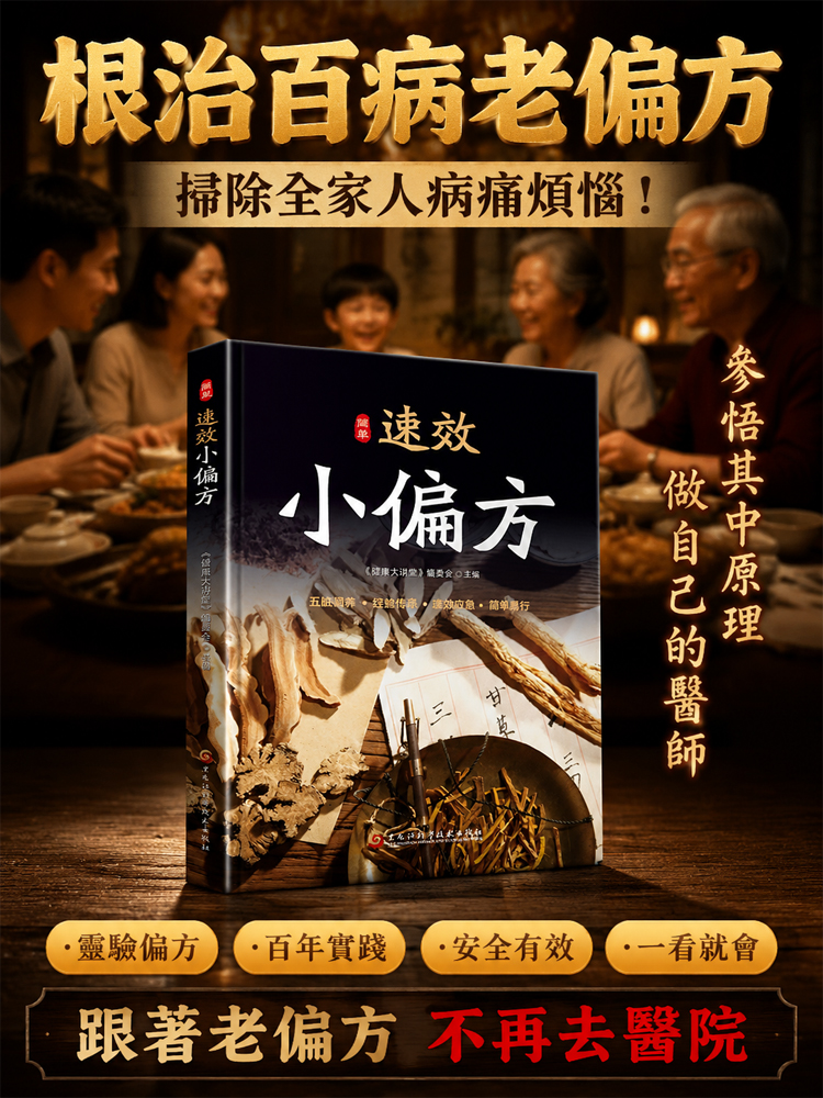 名家經驗傳承療法《速效小偏方 》