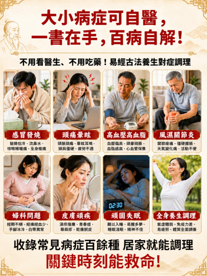 漫畫講透易經養生