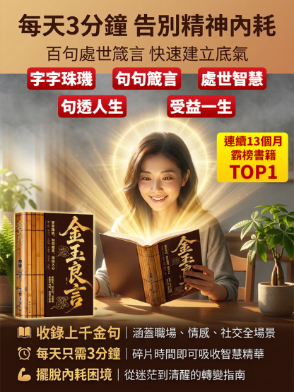 金玉良言 處世智慧名言