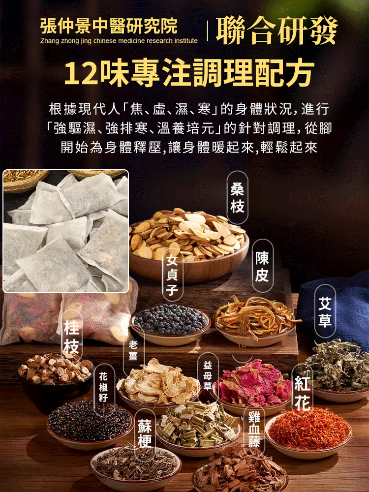 【真材實料】精心調配升級十八味泡腳包