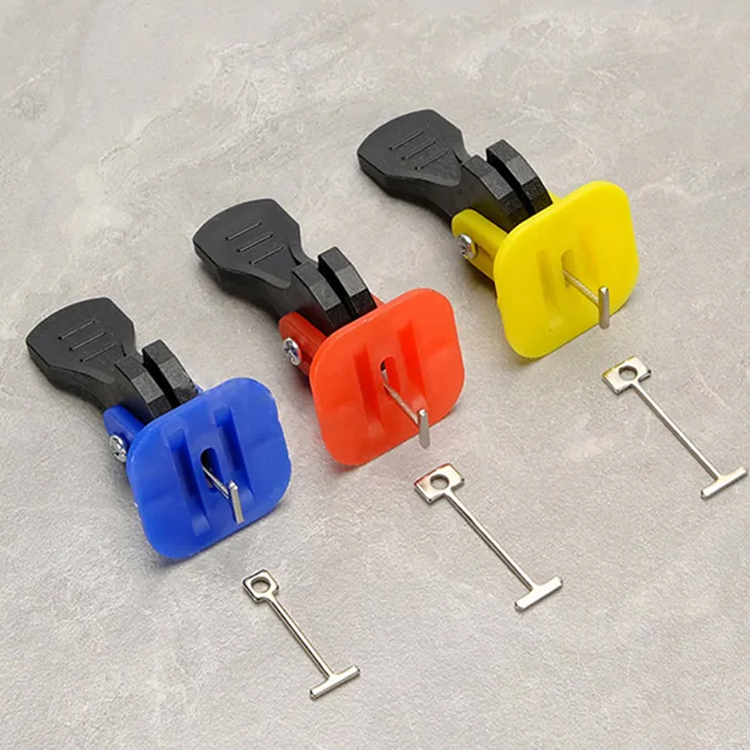 快捷磁磚找平器貼磚輔助工具可換鋼針定位扣壓型磁磚調平器