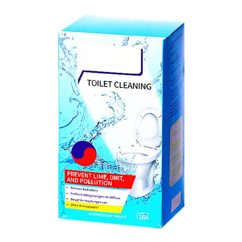 馬桶泡騰片潔廁靈馬桶去污除垢尿漬廁所潔廁靈除臭味強力去漬殺菌