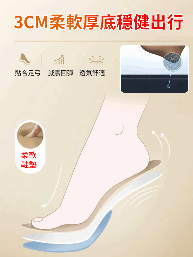 加絨低筒雪靴