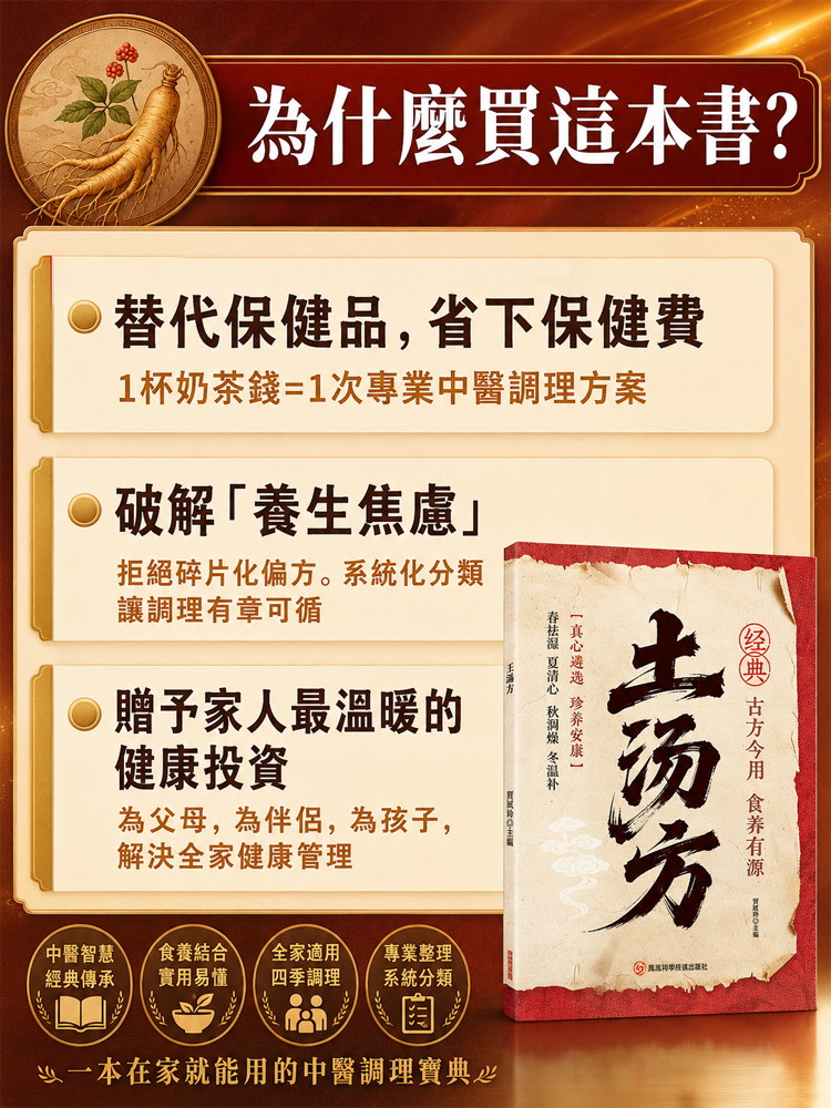 《土湯方》家庭常備生活百科全書