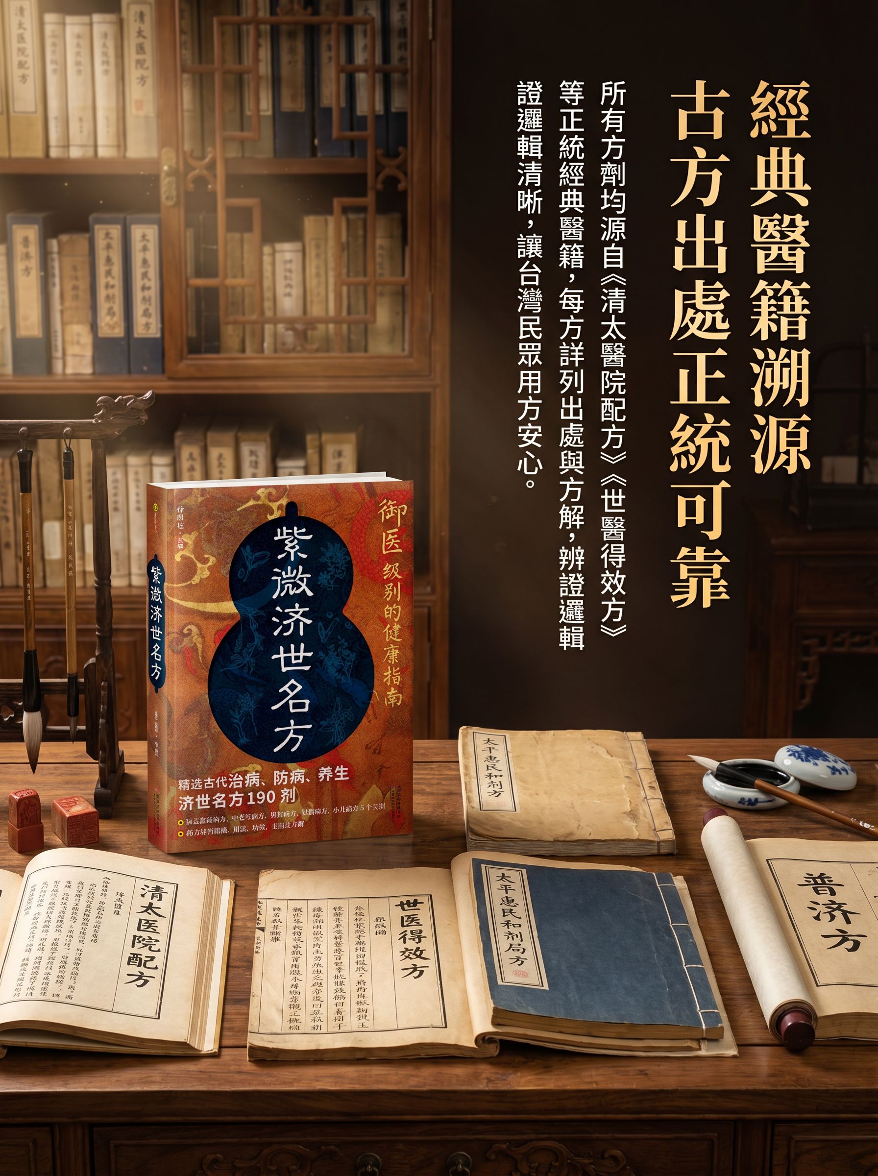 【御醫傳世名方】紫微濟世名方