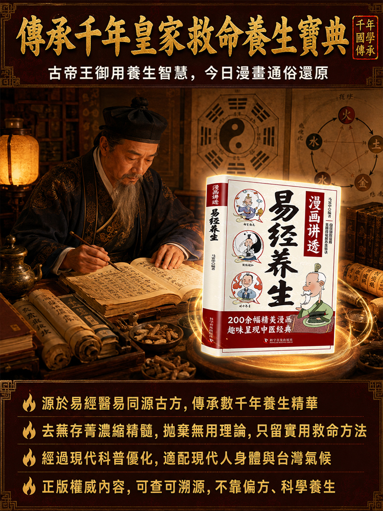 漫畫講透易經養生