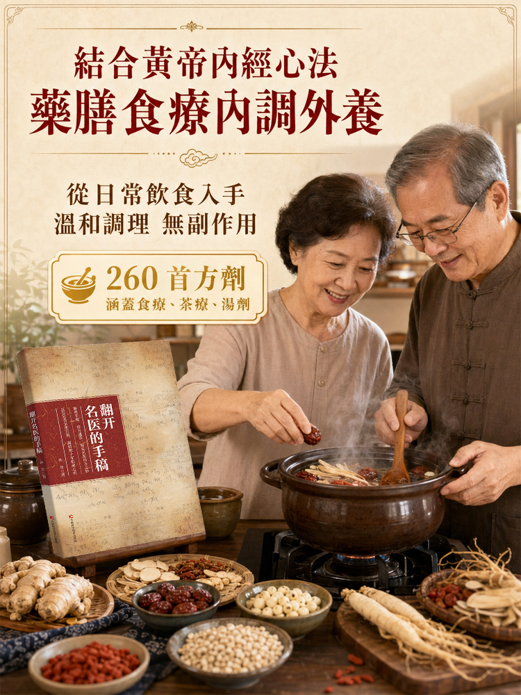 家庭常備實用百科全書《翻開名醫的手稿》