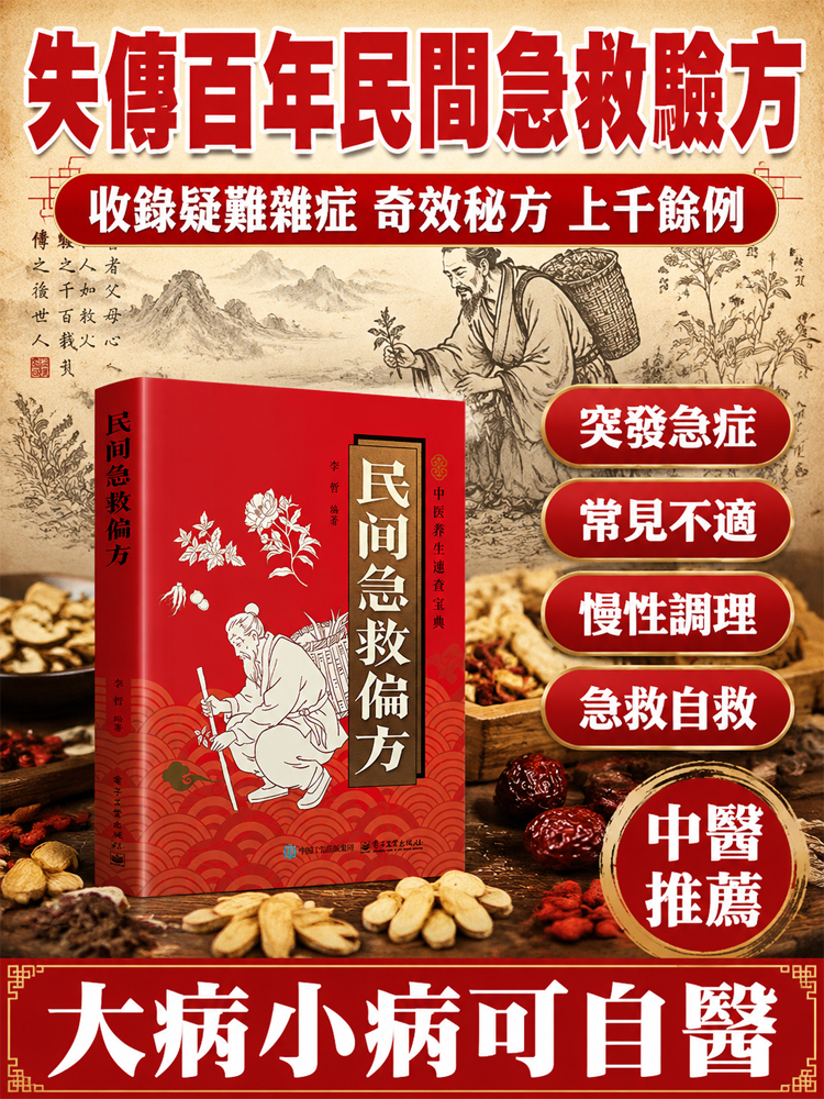 看圖學急救+民間急救偏方彩色版