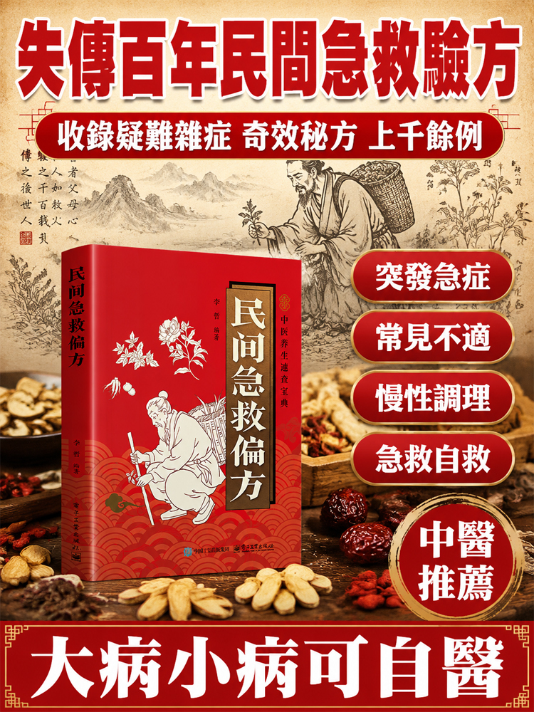看圖學急救+民間急救偏方彩色版