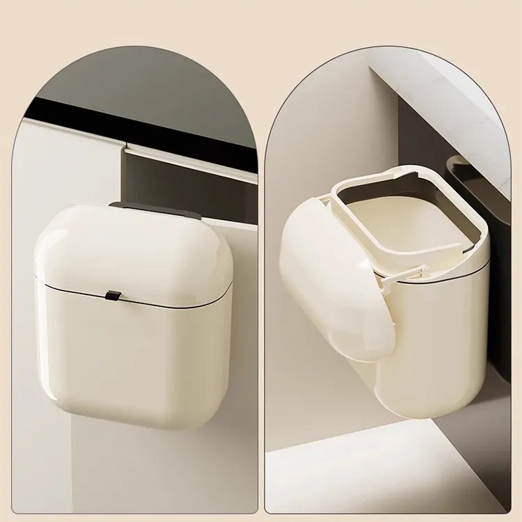壁掛垃圾桶高顏值大容量家用浴室紙簍廁所專用廚房帶蓋