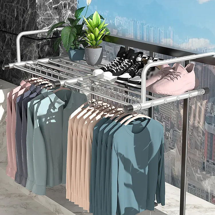 陽台窗戶加厚伸縮護欄組窗戶衣服晾衣架鞋架