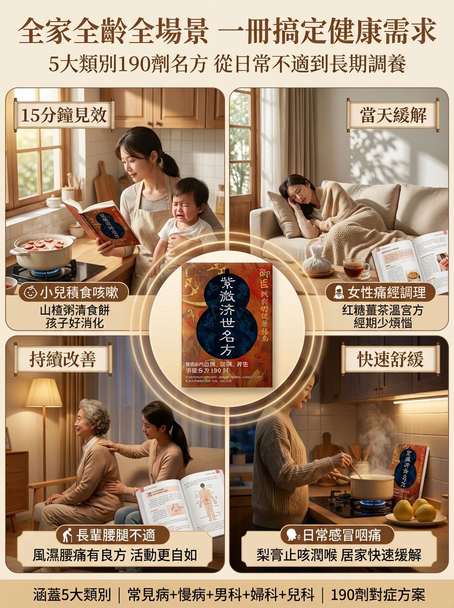 【御醫傳世名方】紫微濟世名方
