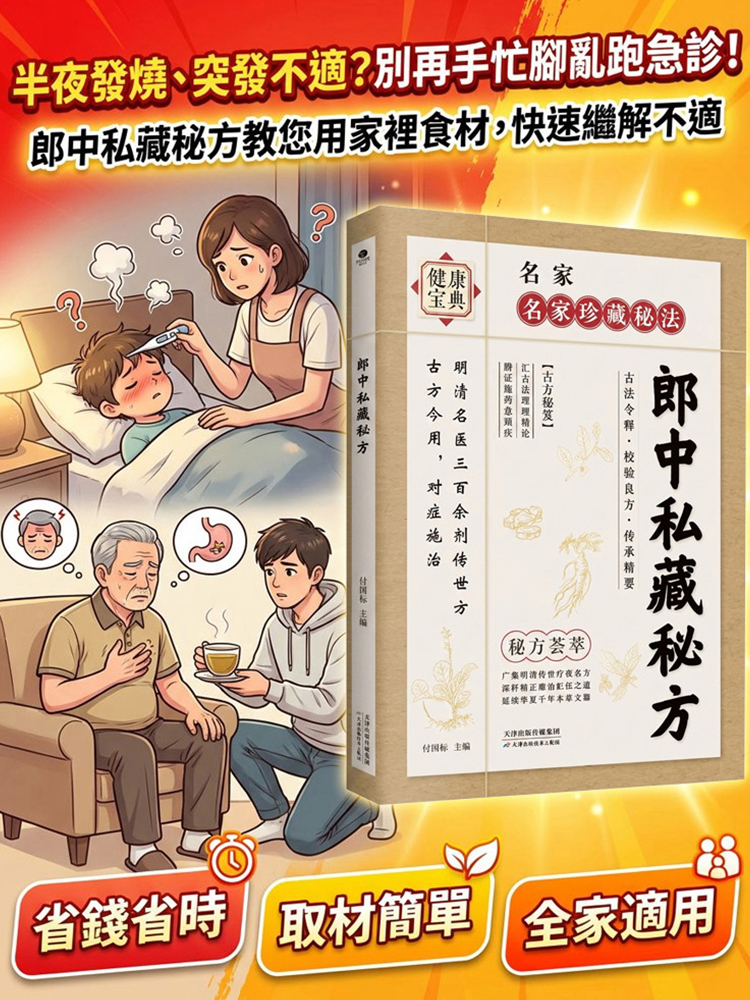 【名家真傳寶典】郎中私藏秘方