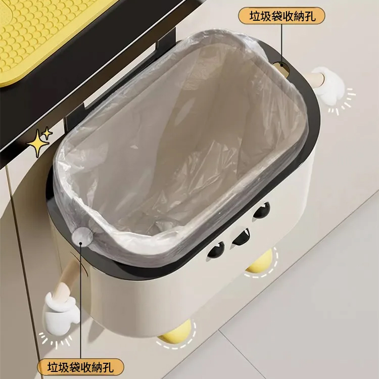 壁掛垃圾桶高顏值大容量家用浴室紙簍廁所專用廚房帶蓋