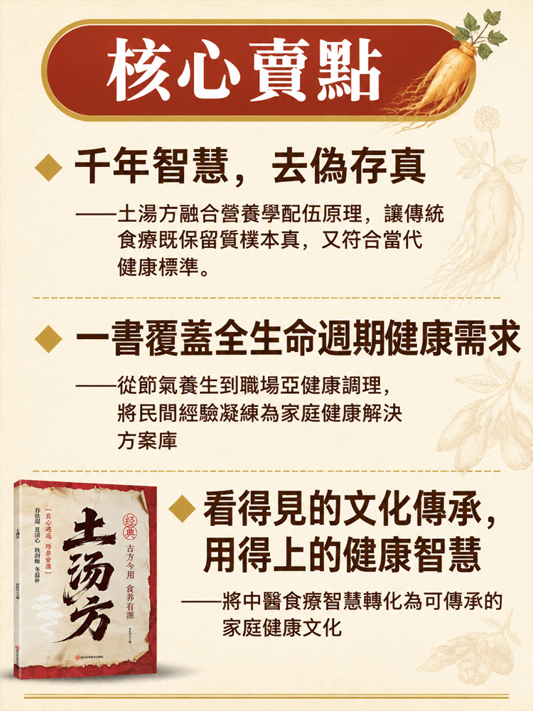 《土湯方》家庭常備生活百科全書