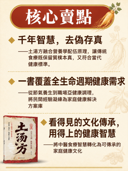 《土湯方》家庭常備生活百科全書