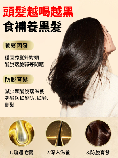 【專為白髮人研發】固養黑方湯