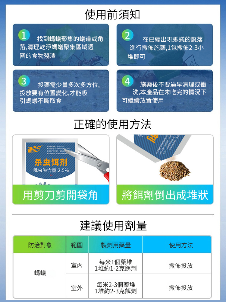 高效環保滅蟻餌劑