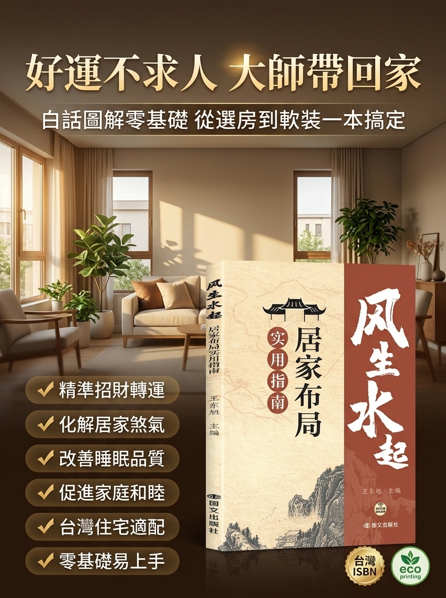 【風生水起】居家佈局實用指南