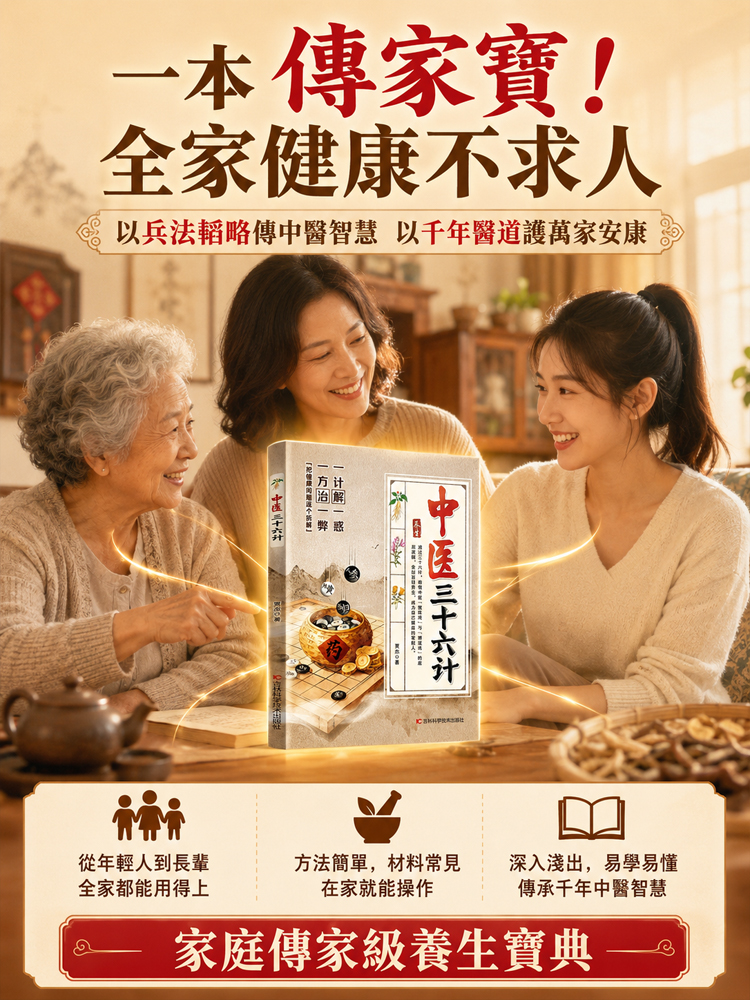 《中醫三十六計》養生零基礎學中醫