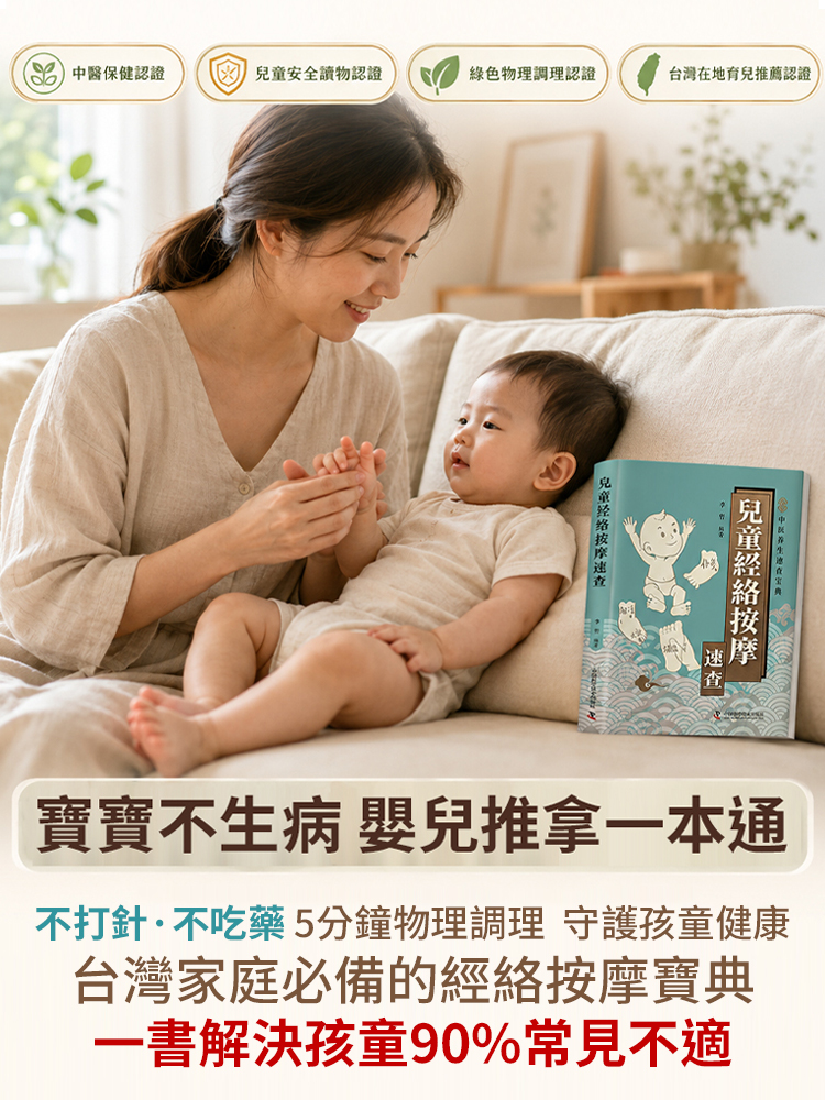 【寶寶不生病】兒童推拿一本通