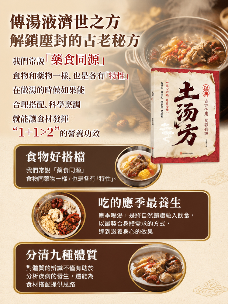 《土湯方》家庭常備生活百科全書