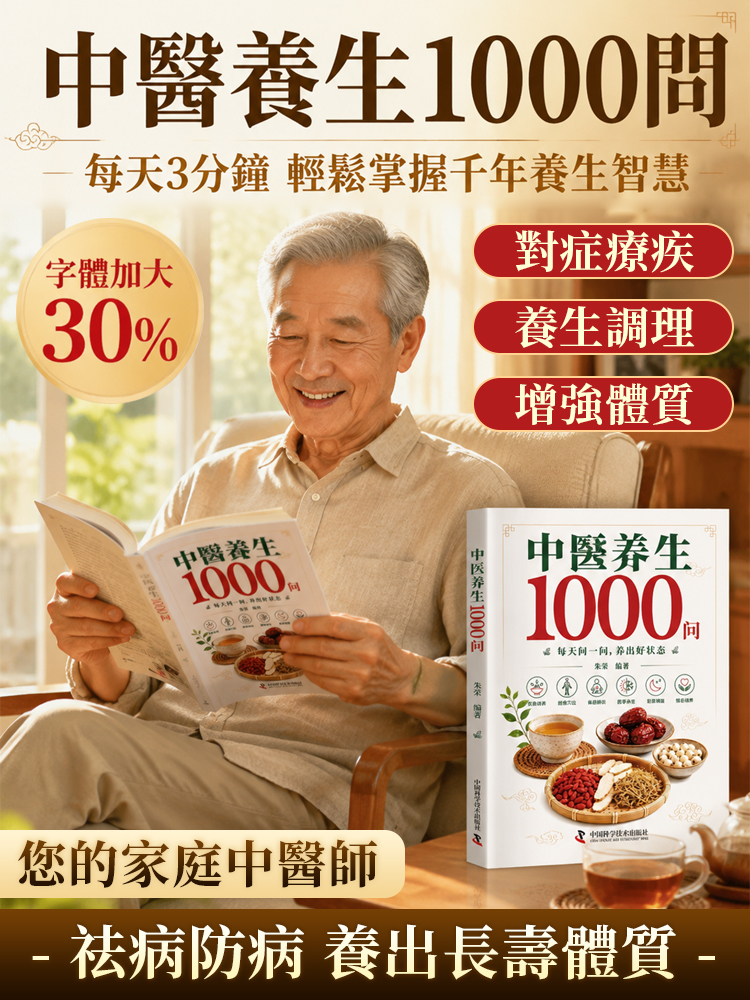 中醫養生1000問書籍