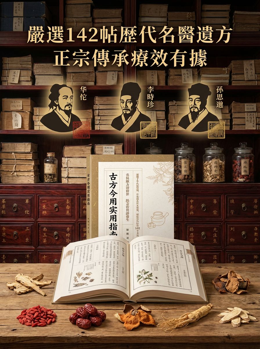 【古方今用實用指南】歷代名醫方劑遺獻