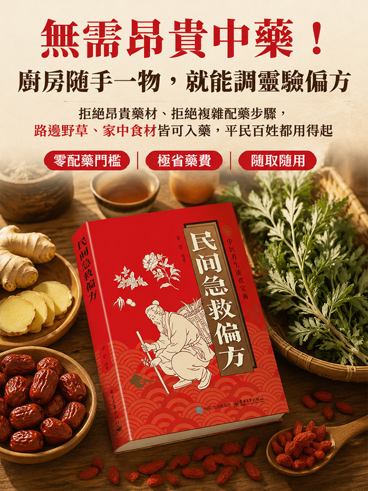 看圖學急救+民間急救偏方彩色版