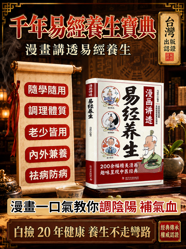 漫畫講透易經養生