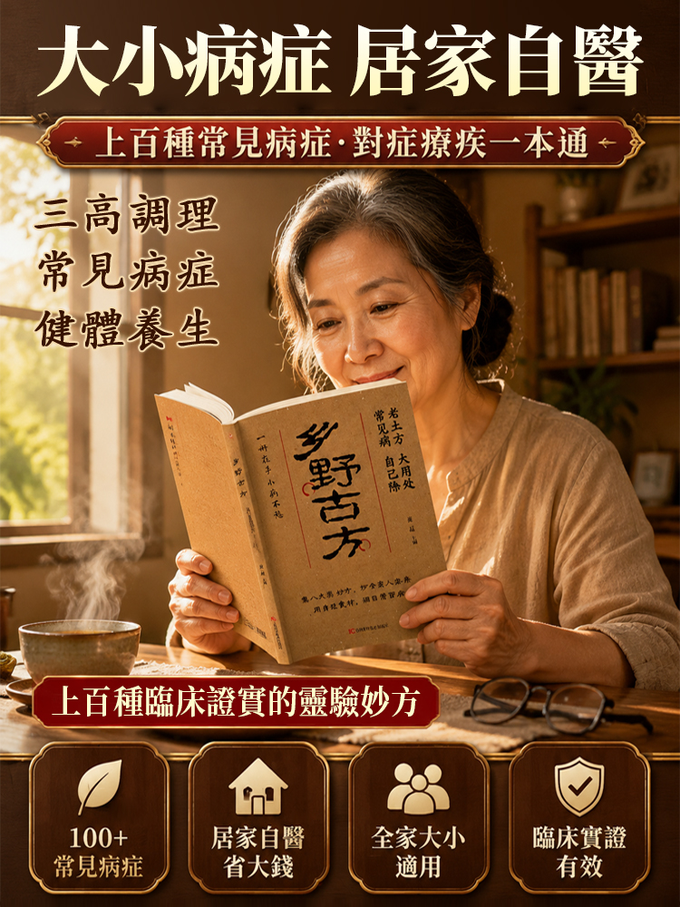 鄉野古方常見病民間讀物