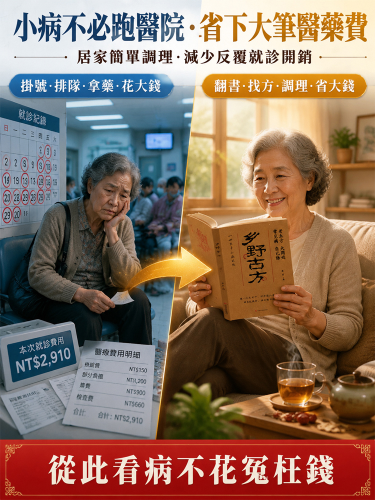 鄉野古方常見病民間讀物